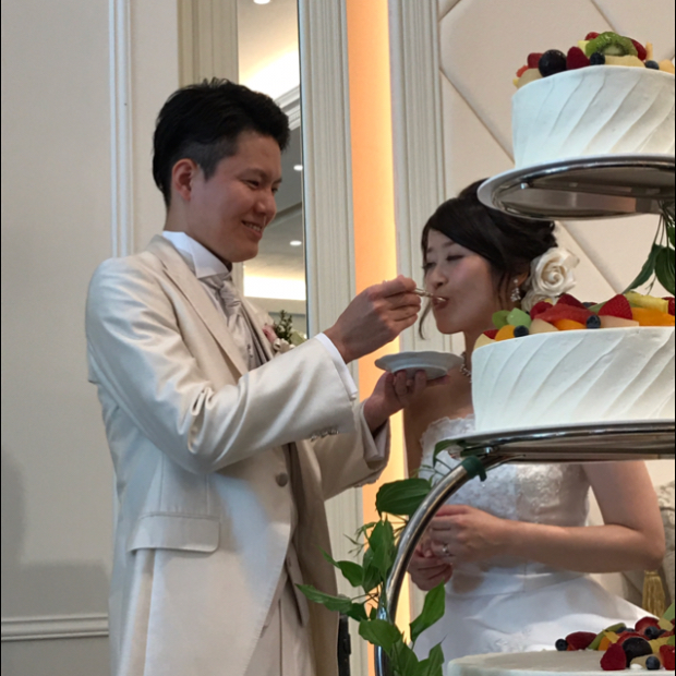 技工士石松さん結婚式(o^^o)