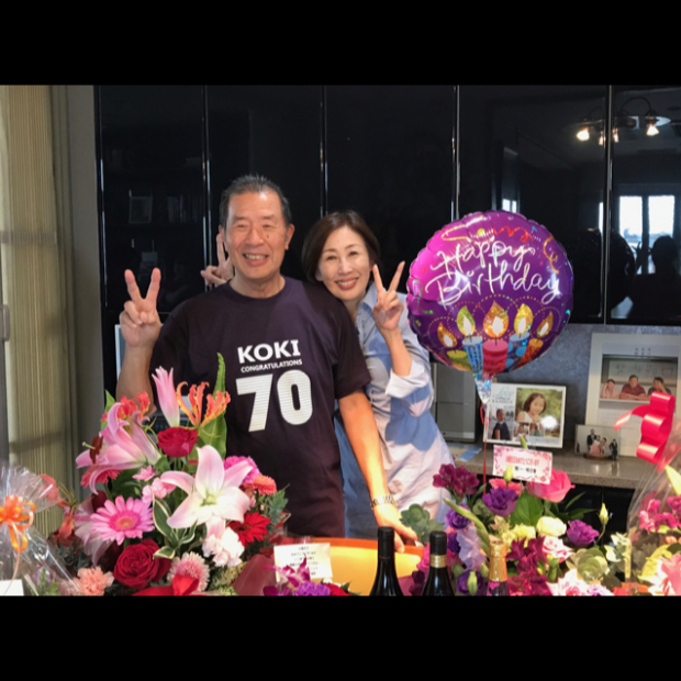 院長７０歳birthday